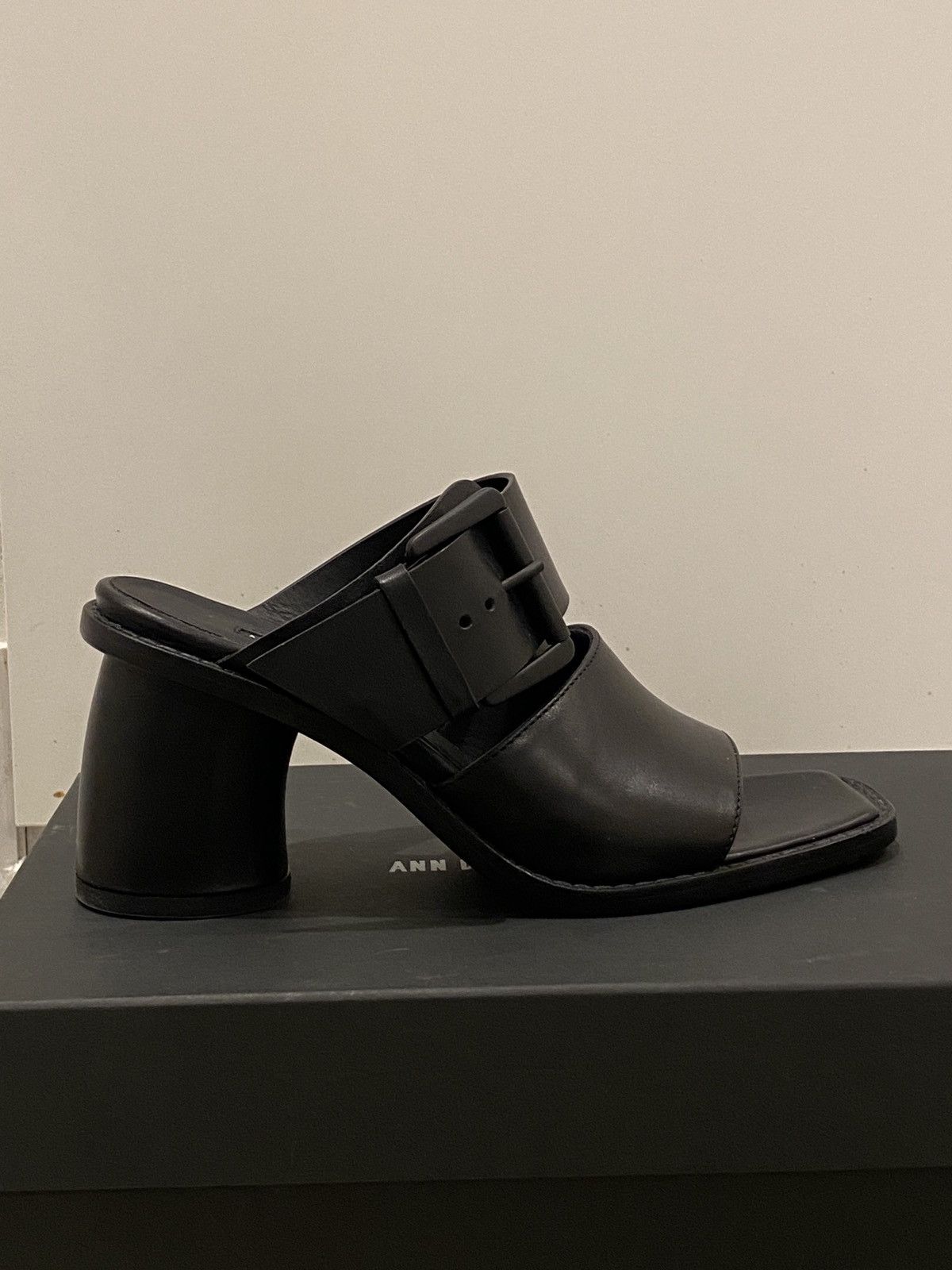 Ann Demeulemeester Ann Demeulemeester Buckle Mid-heel Sandal Size US 7 / IT 37 - 1 Thumbnail
