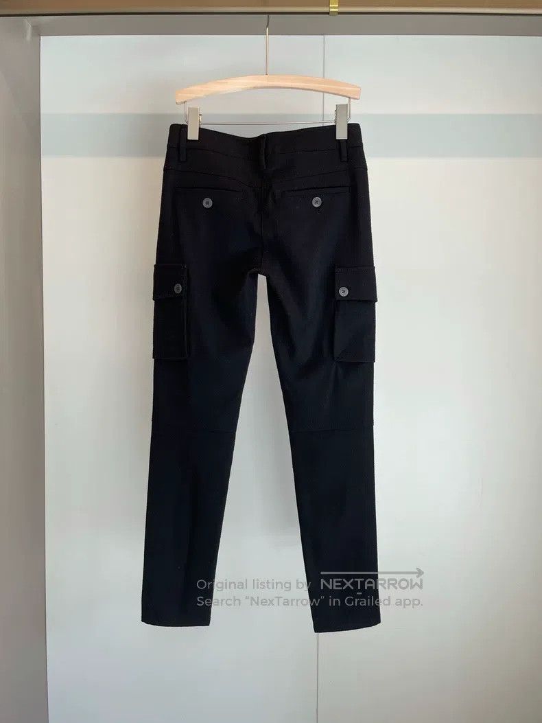 Brunello Cucinelli Brunello Cucinelli Black Wool Casual Trousers Size 26" / US 2 / IT 38 - 2 Thumbnail