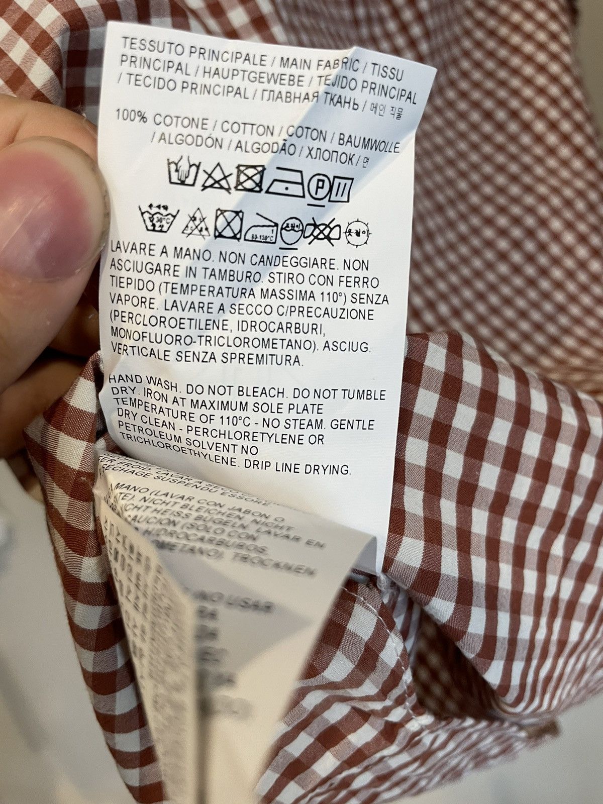 Golden Goose 🔥 Golden Goose Deluxe Brand Checked Shirt Size US M / EU 48-50 / 2 - 5 Thumbnail