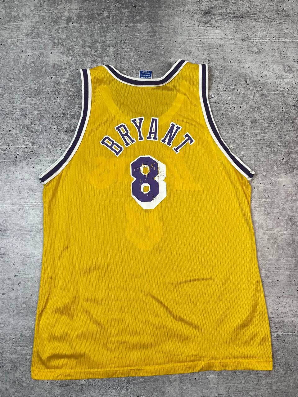 NBA Vintage Champion Lakers NBA Bryant Jersey Y2K Size US L / EU 52-54 / 3 - 5 Thumbnail