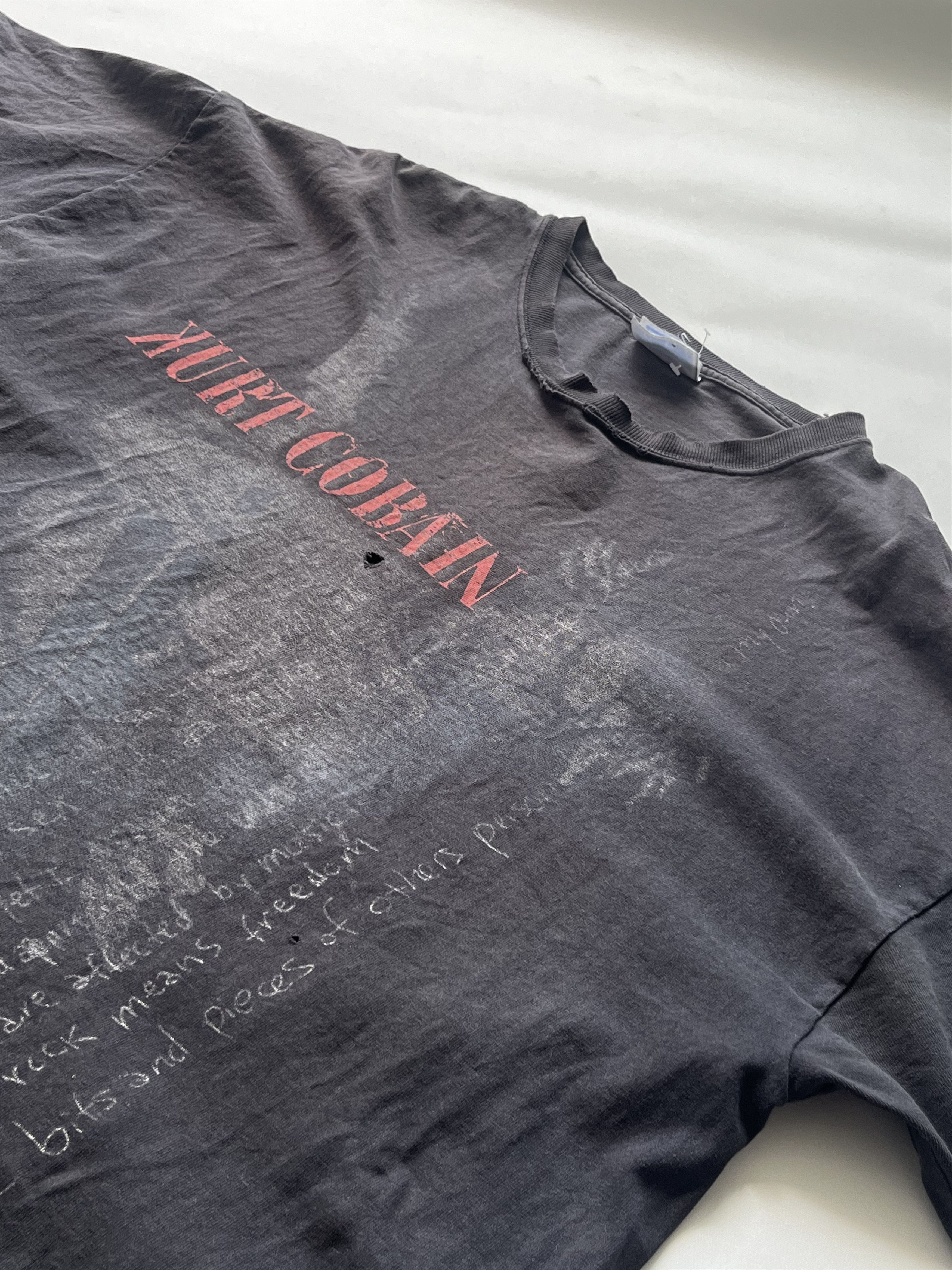 Other Kurt Cobain 'The End Of Music' T-Shirt Size US XL / EU 56 / 4 - 4 Thumbnail