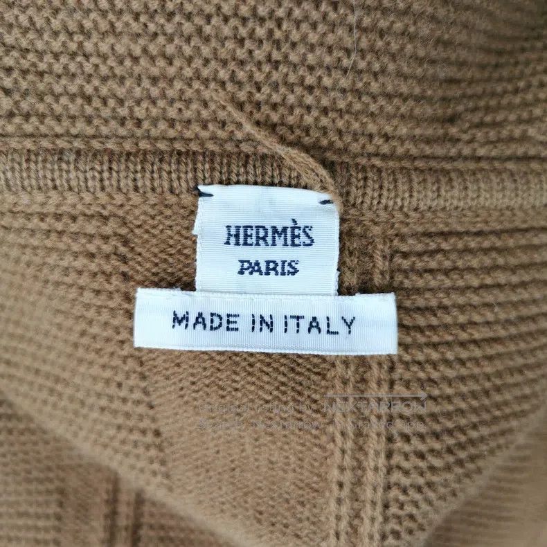 Hermes Hermes Wool Solid Color Hooded Sweater Size XS / US 0-2 / IT 36-38 - 3 Thumbnail