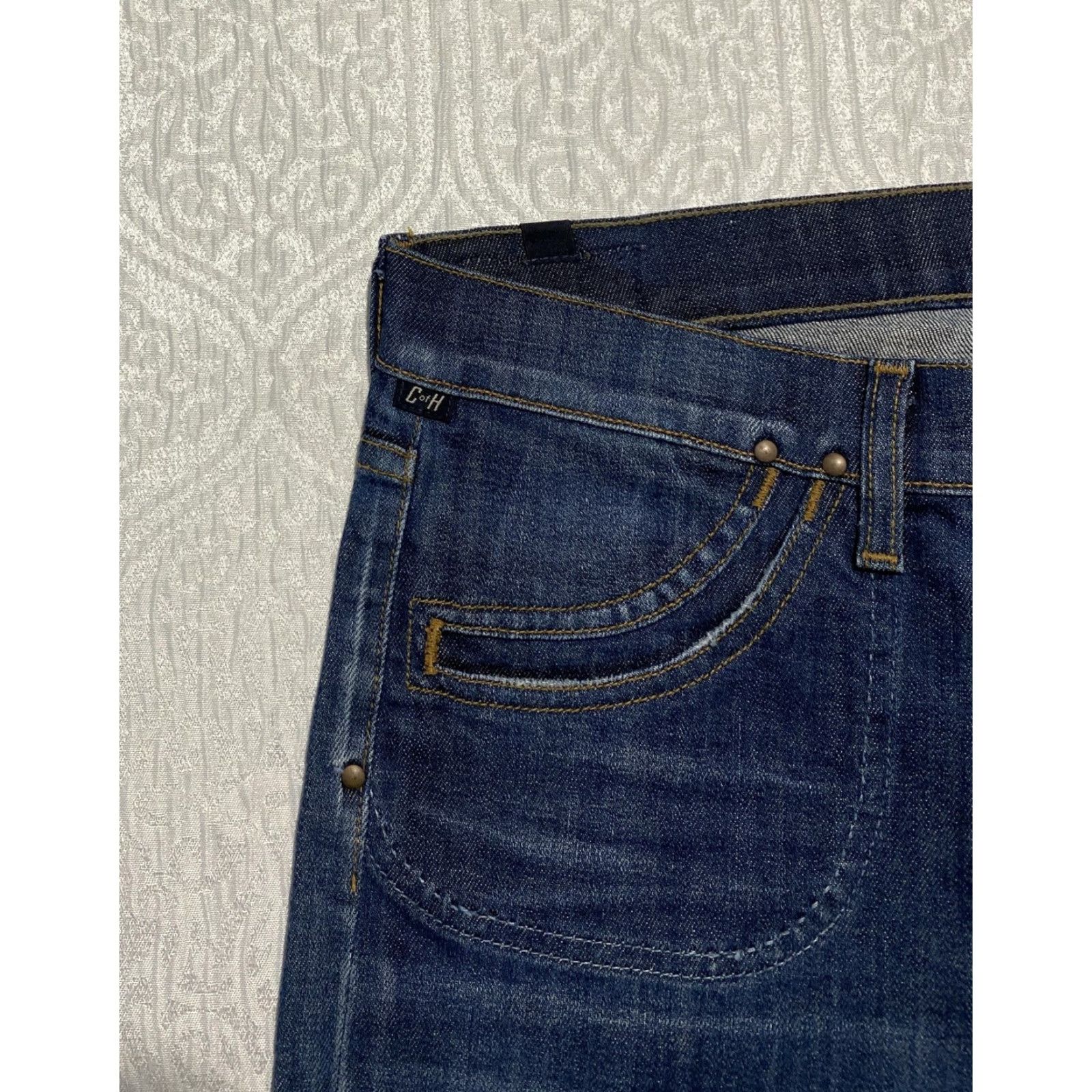 Citizens Of Humanity VINTAGE Citizens of Humanity Jeans Womens 32×34 Blue Angie Super Flare Made in USA Size 24" / US 00 / IT 34 - 4 Thumbnail