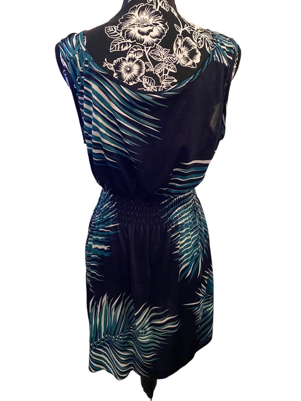 Other Vld Floral Dress Tropical Sundress Palm Leaves Dress Beach Size S / US 4 / IT 40 - 2 Thumbnail