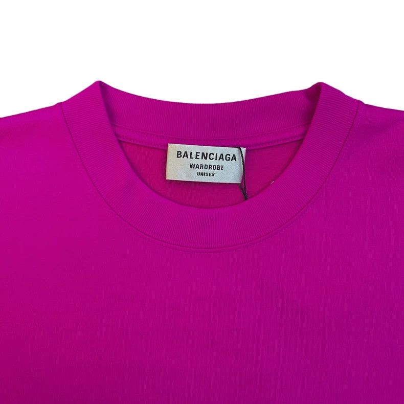 Balenciaga Balenciaga Solid Color Round Neck Short Sleeve Size XS / US 0-2 / IT 36-38 - 4 Thumbnail