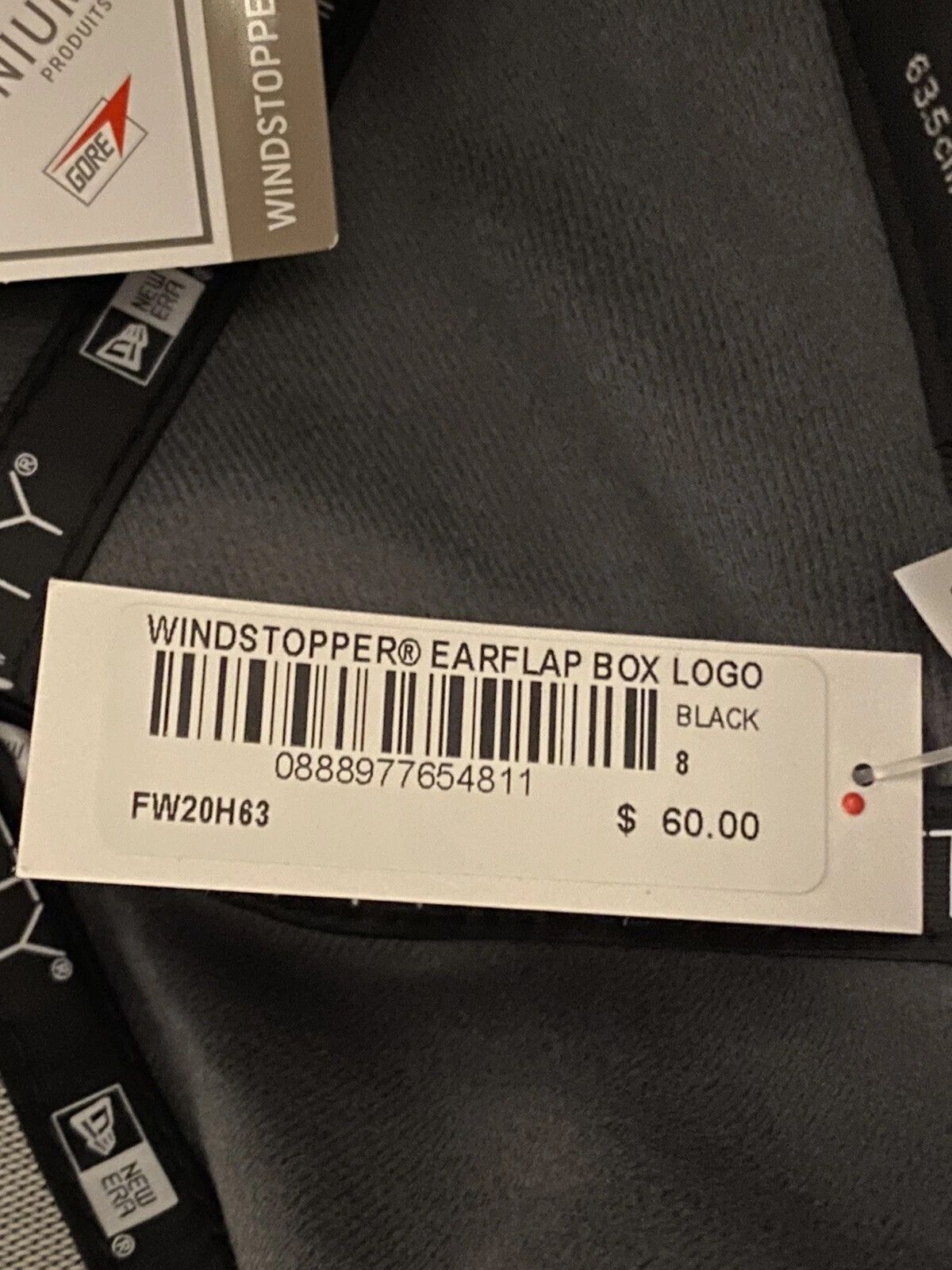 Nike × Supreme NWT (8) Supreme x New Era Windstopper Earflap Box Logo Size ONE SIZE - 6 Thumbnail