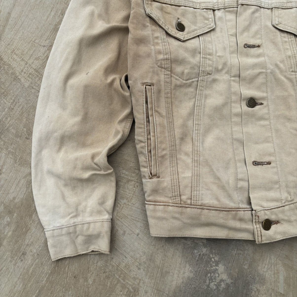 Carhartt Vintage 80s 1889 100th Anniversary Carhartt Denim Trucker Size US S / EU 44-46 / 1 - 4 Thumbnail