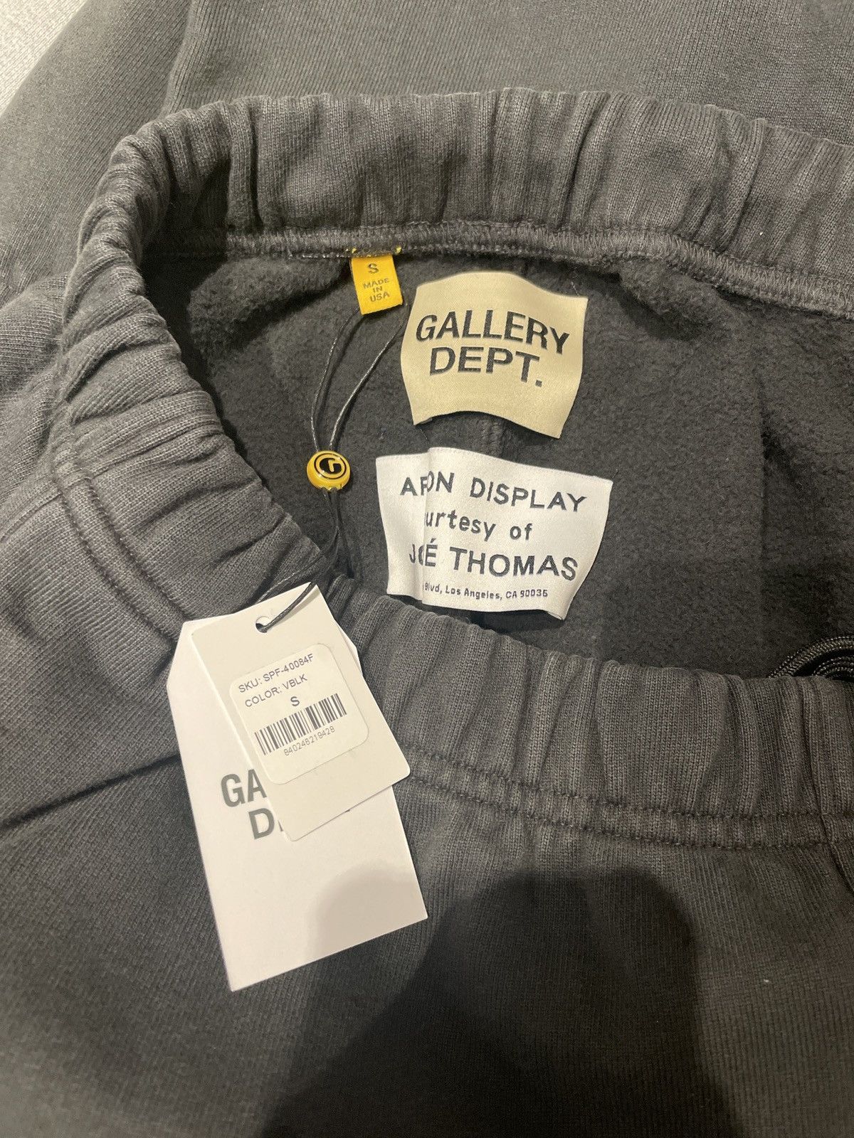 Gallery Dept. Gallery Dept. French Logo Flare Sweatpants Black Size US 30 / EU 46 - 3 Thumbnail