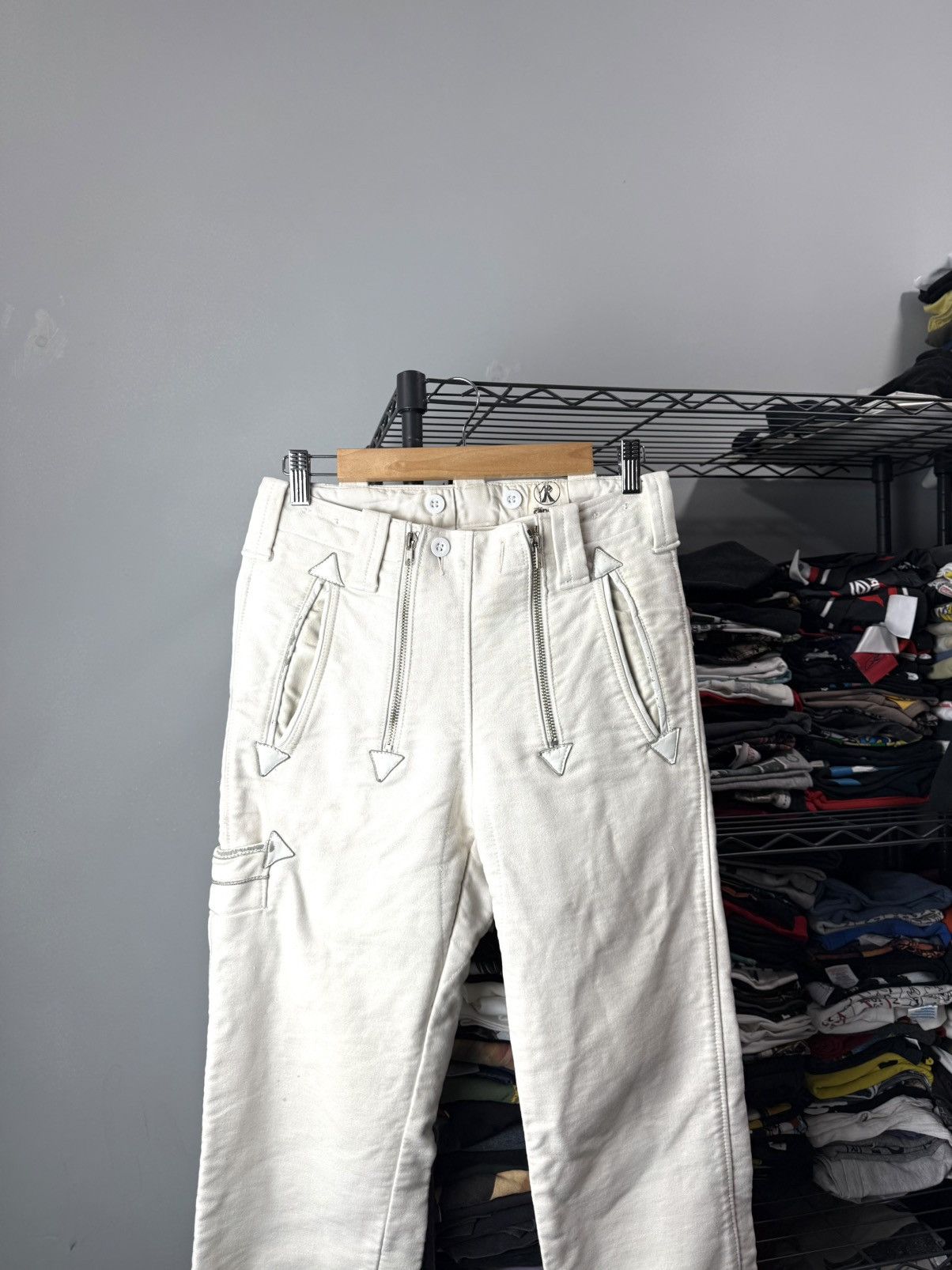 Vintage 💥Rare! 1930s Vintage Original Capelle Heavy Work Pants Size US 30 / EU 46 - 3 Thumbnail