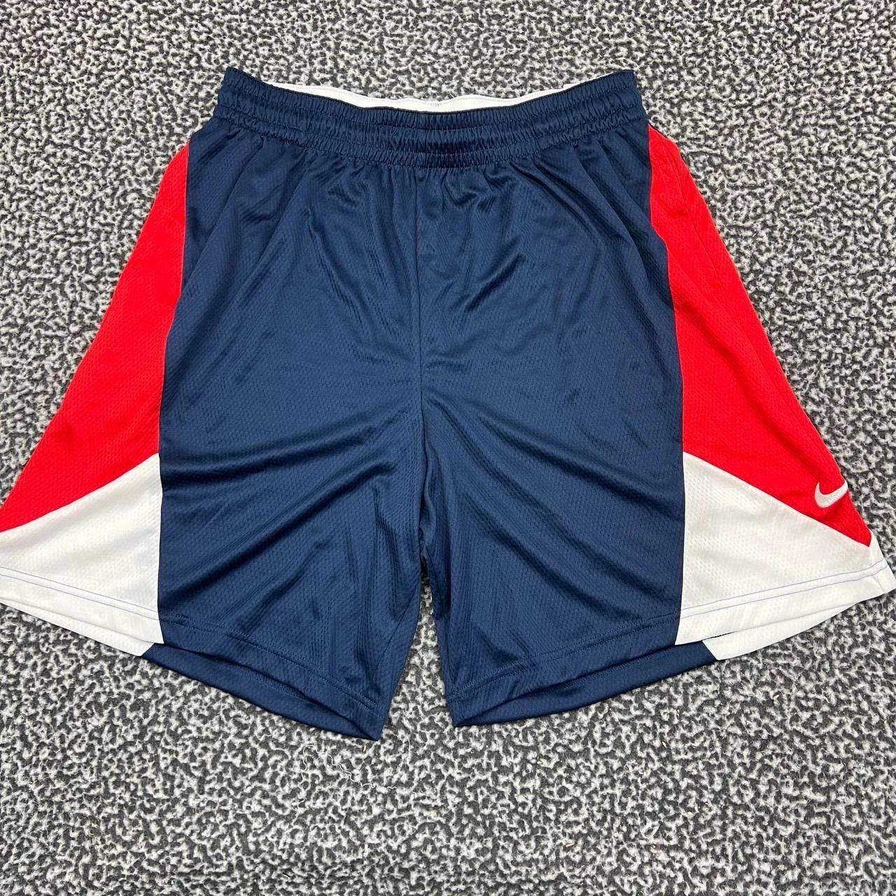 Nike Nike Athletic Shorts Men Blue Red Dri-Fit Outdoor Adult XL Size US 38 / EU 54 - 1 Thumbnail