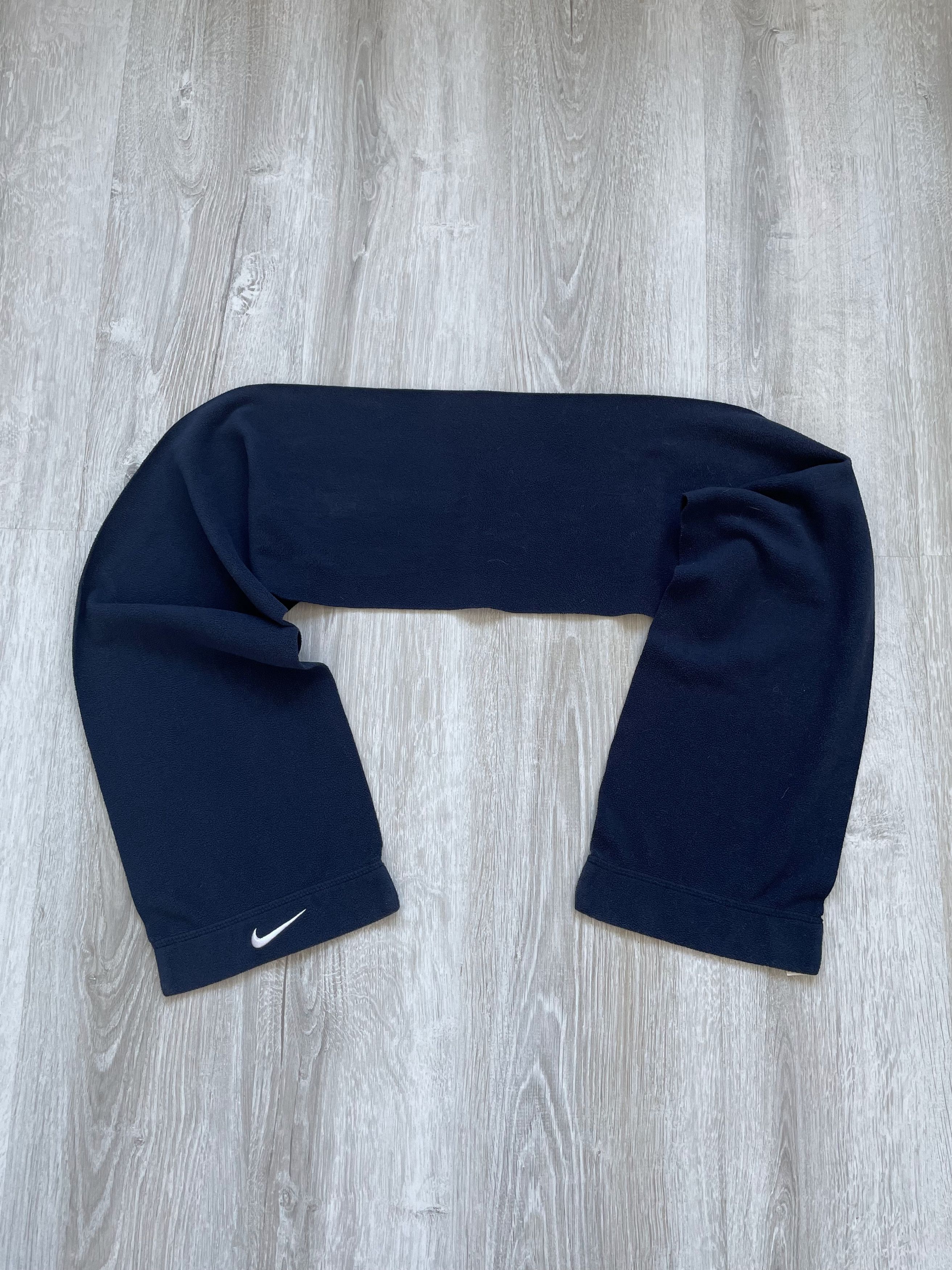 Nike Vintage Nike Scarf Dark Blue Drill Swoosh 166×22 Size ONE SIZE - 1 Thumbnail