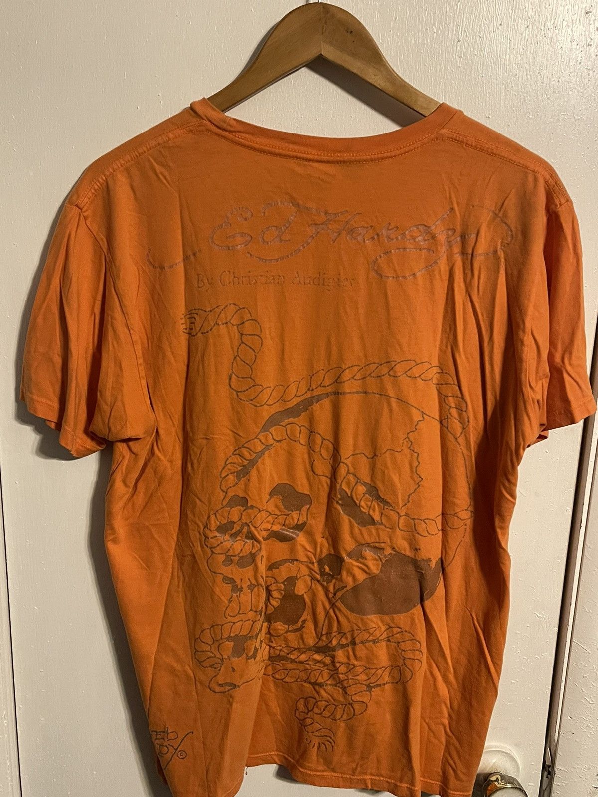 Christian Audigier × Ed Hardy × Vintage Vintage Ed Hardy Tee Size US L / EU 52-54 / 3 - 3 Thumbnail