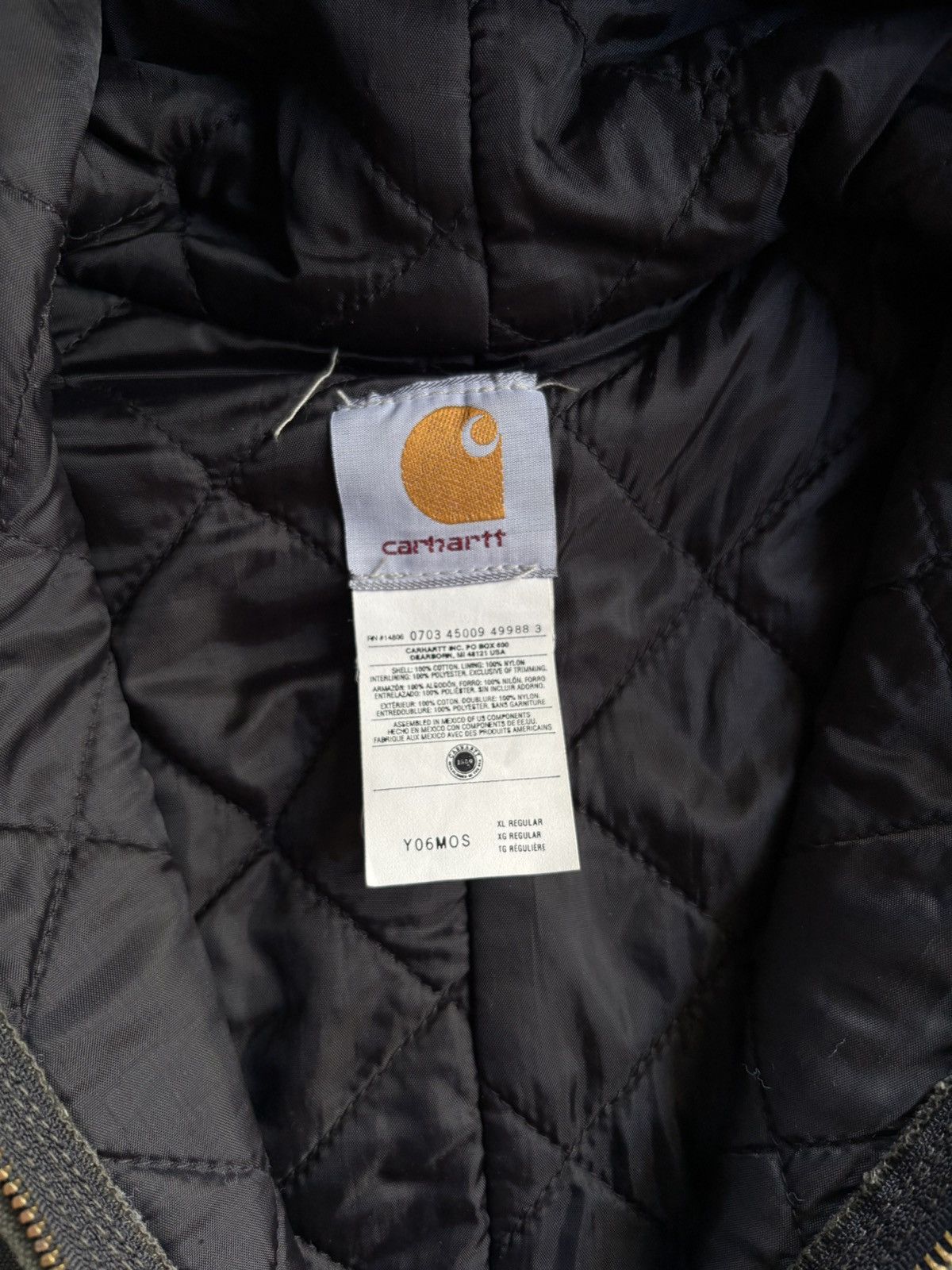 Carhartt Vintage Moss Green Carhatt Active Jacket Green Carhartt Size US S / EU 44-46 / 1 - 3 Thumbnail