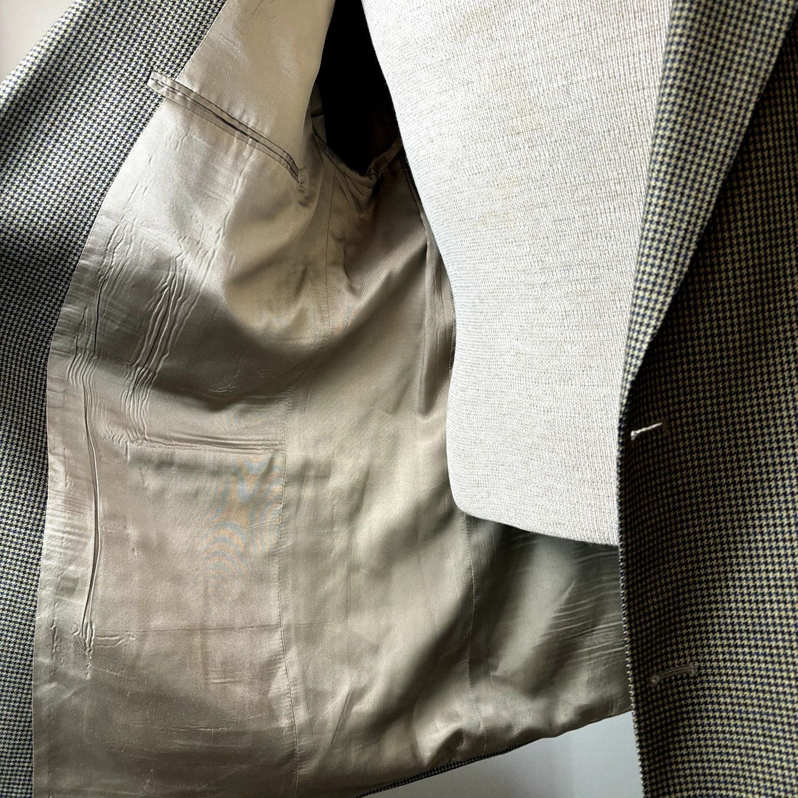 Brooks Brothers Brooks Brothers Men's Sport Coat Blazer 46L Multicolor Hound Size 46L - 11 Thumbnail