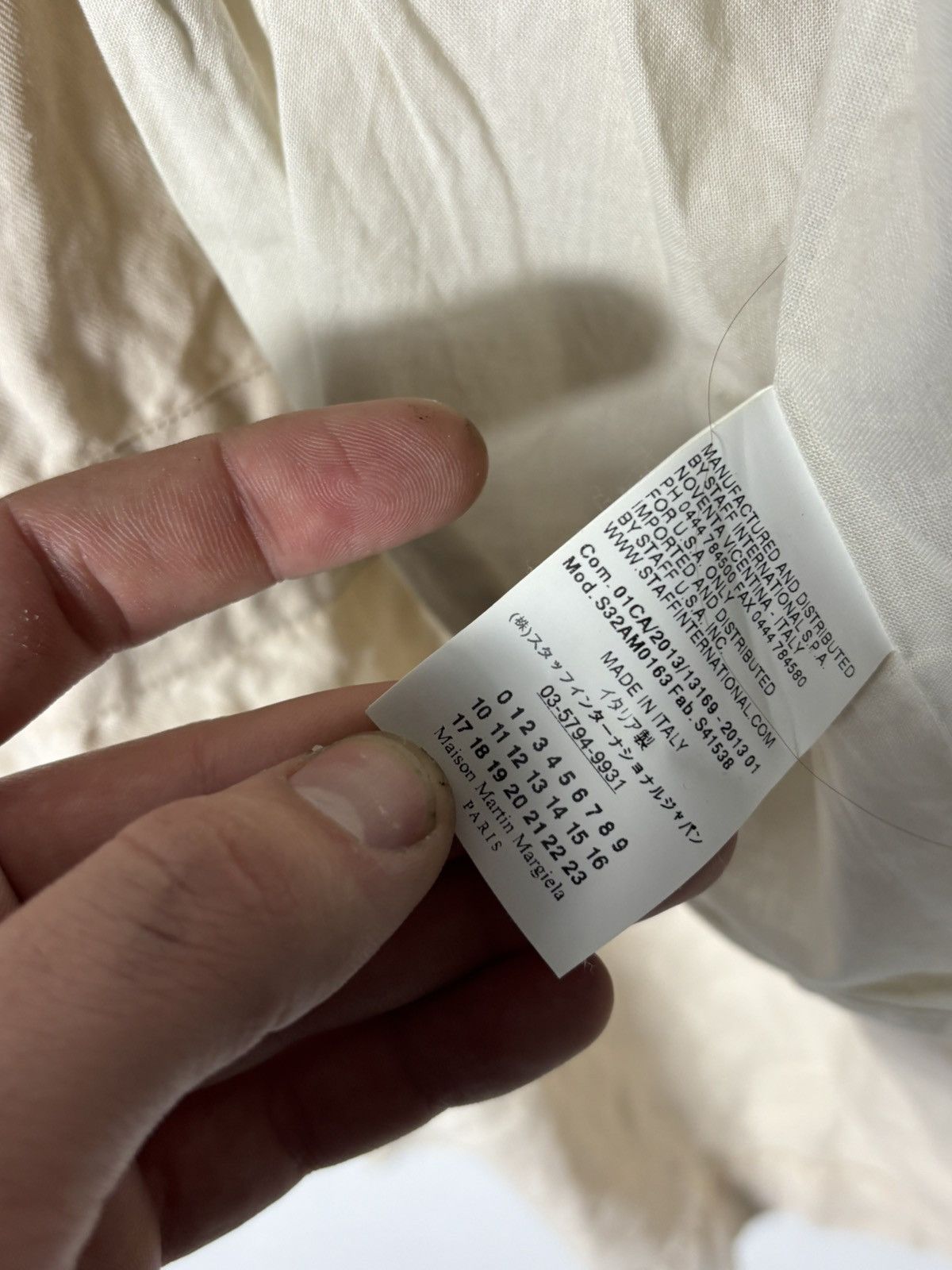 Maison Margiela Vintage Maison Margiela Ramie Military jacket Size US S / EU 44-46 / 1 - 13 Thumbnail