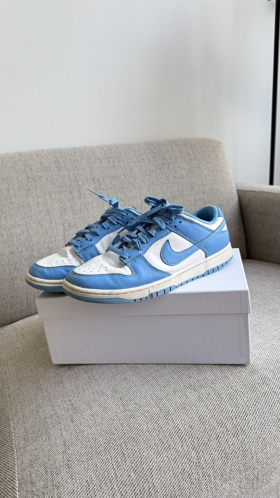 Nike Nike Dunk Low University Blue Size US 10 / EU 43 - 1 Thumbnail
