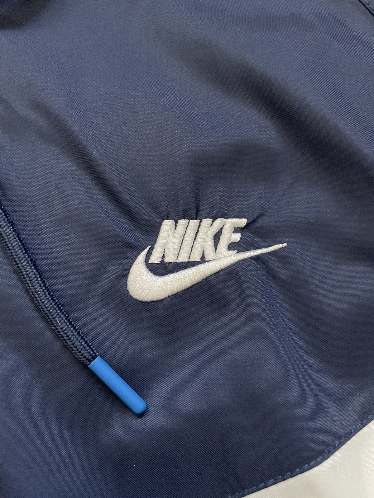 Vintage Nike blue windbreaker Size US M / EU 48-50 / 2 - 2 Thumbnail