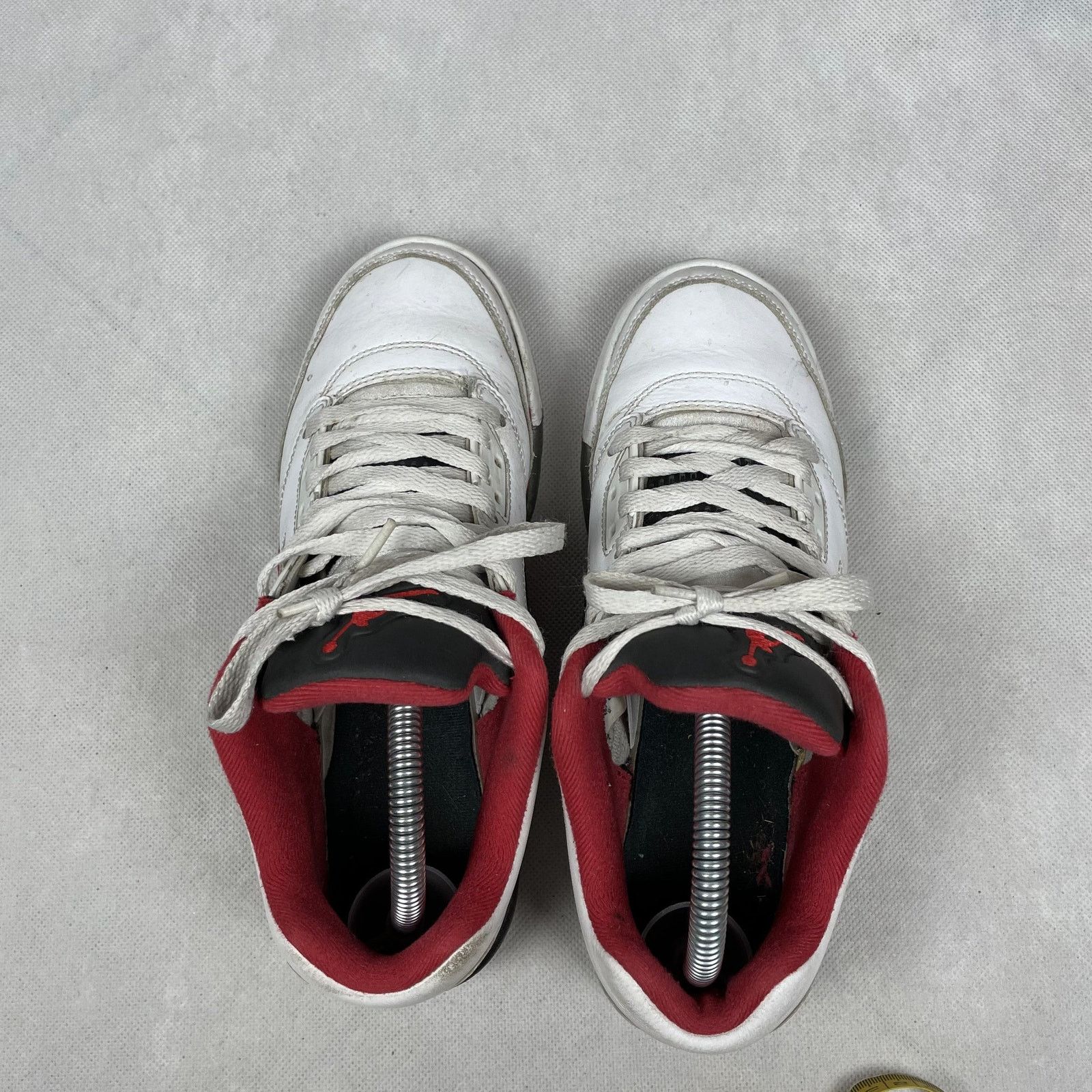 Jordan Brand Air Jordan 5 Retro Low 314338-101 White Basketball 7Y Size US 7 / EU 40 - 2 Thumbnail