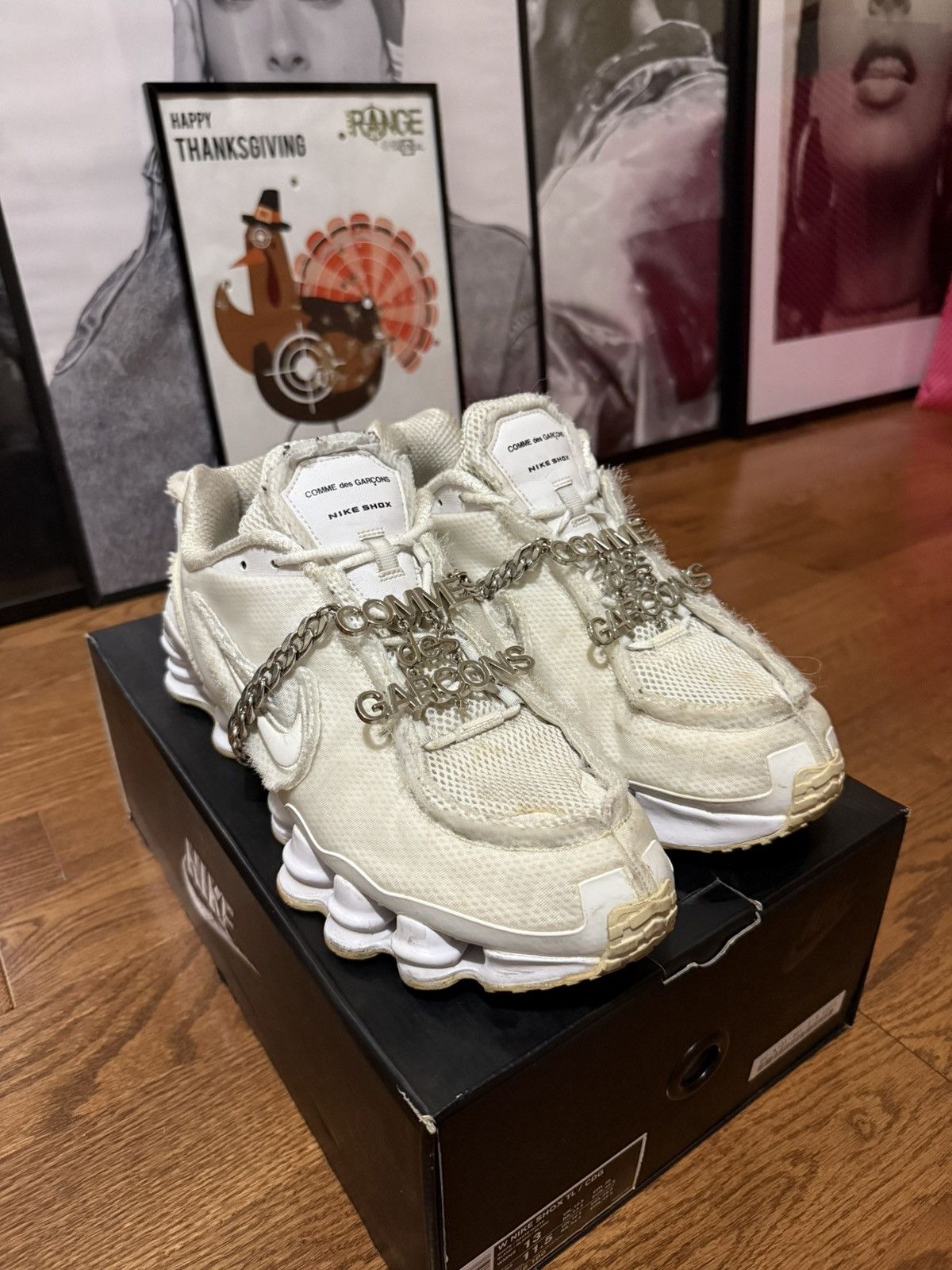 Nike Shox Comme Des Garcons | Grailed