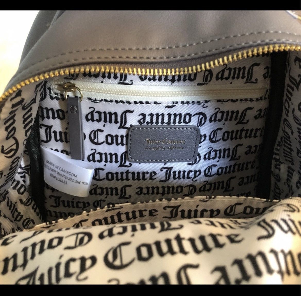 Juicy Couture Juicy Couture Sherpa Mini Backpack Size ONE SIZE - 3 Thumbnail