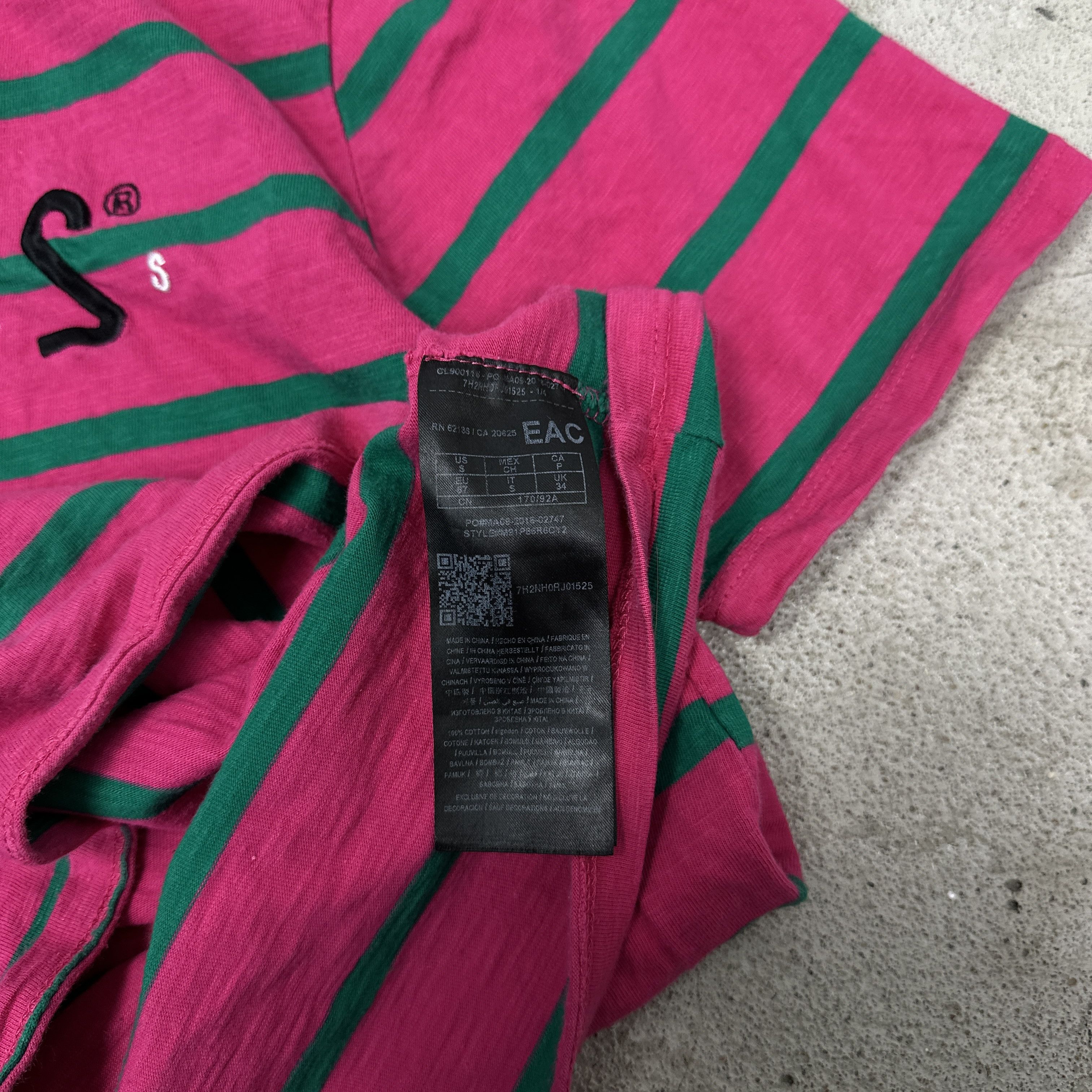 Guess × J Balvin Vintage Old School Striped Guess x J Balvin Oversize T-shirt Size US M / EU 48-50 / 2 - 4 Thumbnail