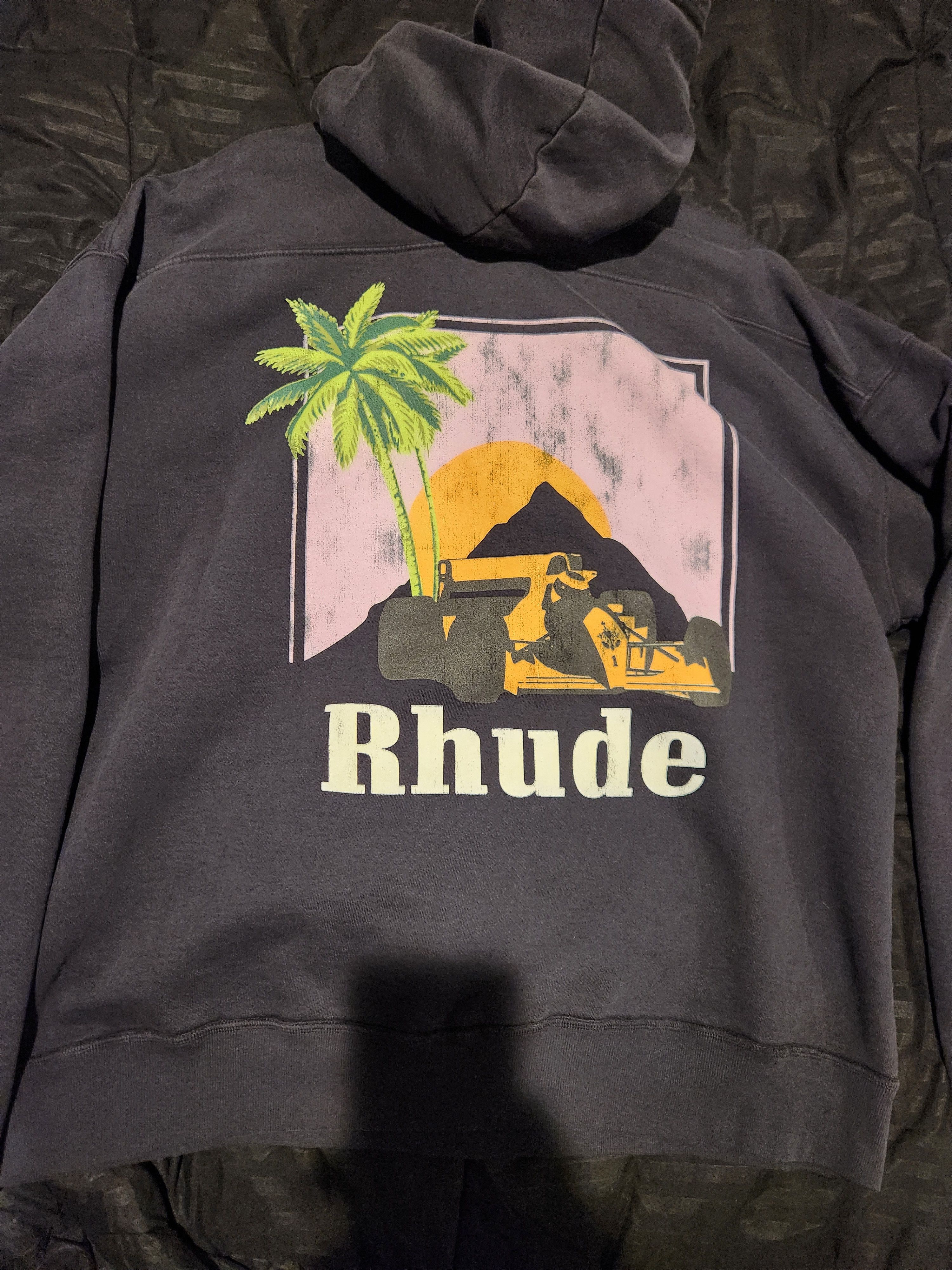 Rhude RHUDE HOODIE Size US XXL / EU 58 / 5 - 2 Thumbnail