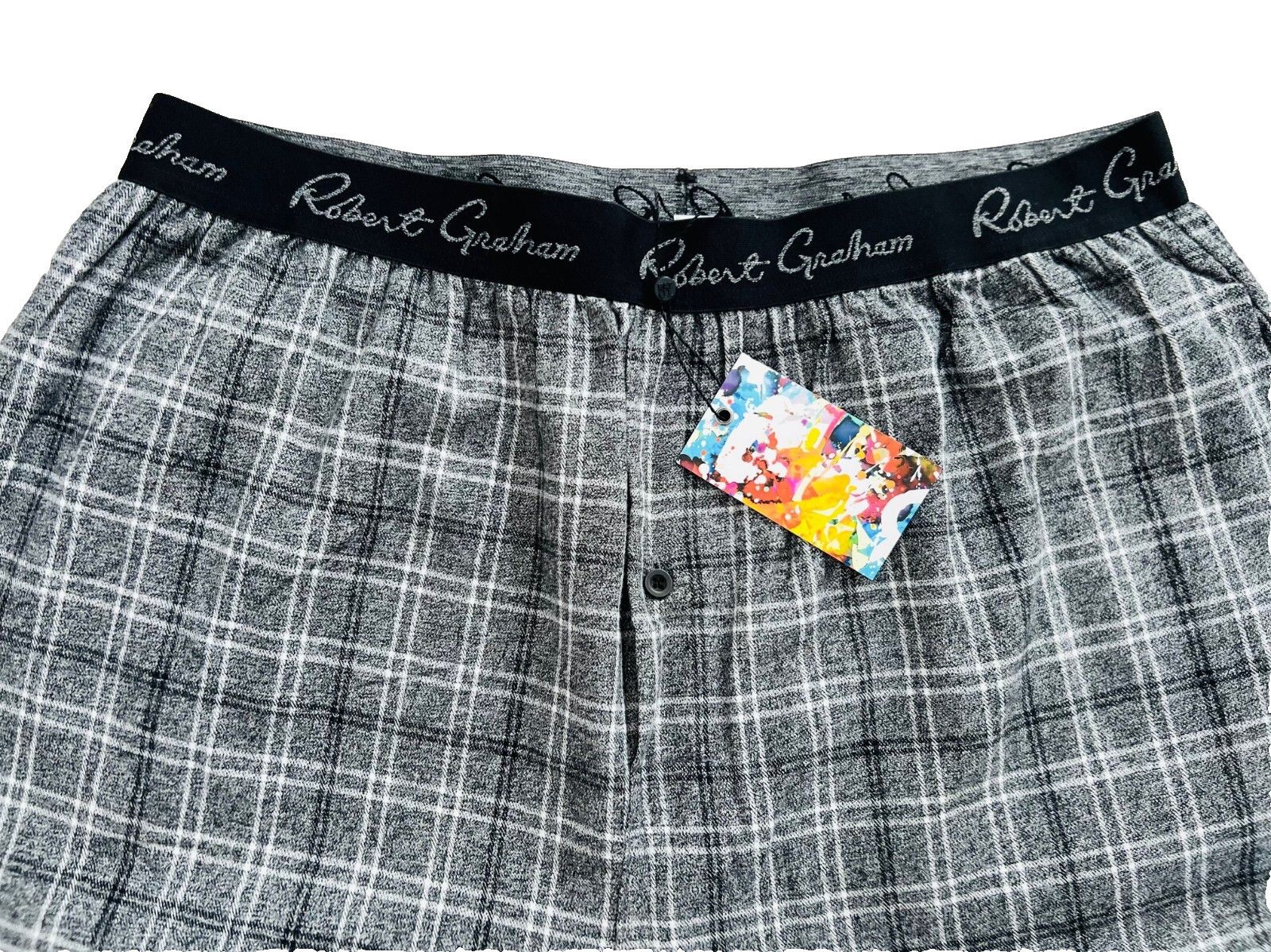 Robert Graham Robert Graham Loungewear Pyjama Flannel Pants ( XL ) Size US 44 / EU 60 - 3 Thumbnail