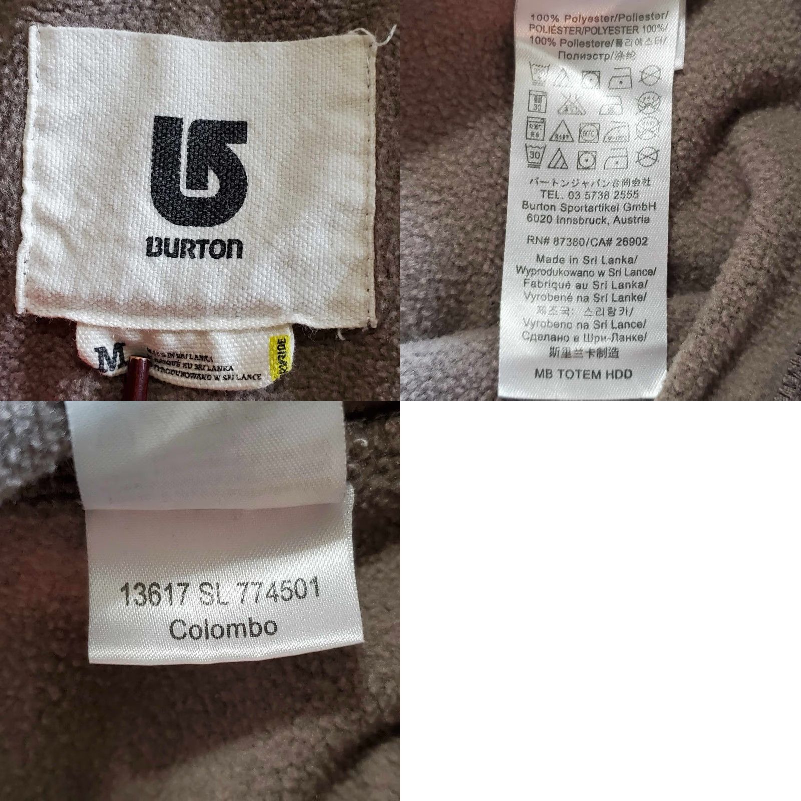 Burton Burton Dryride Hoodie Mens Medium Size US M / EU 48-50 / 2 - 8 Thumbnail