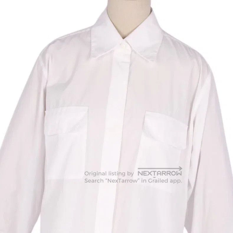 Hermes Hermes Pocket Cotton Shirt Size XS / US 0-2 / IT 36-38 - 4 Thumbnail