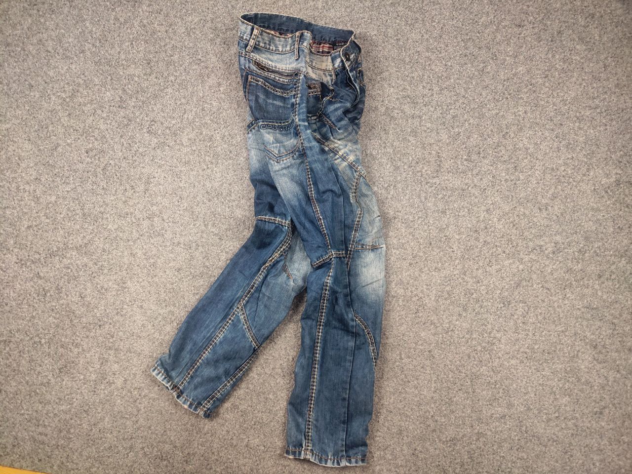 Japanese Brand Vintage Cipo Baxx Japan Y2k Style if six was nine Zip Jeans Size US 32 / EU 48 - 2 Thumbnail