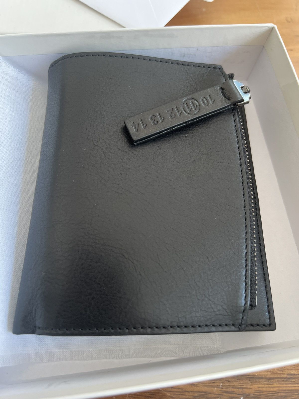 Maison Margiela MAISON MARGIELA FOUR STITSIZE LEATHER Black Wallet Size ONE SIZE - 5 Thumbnail