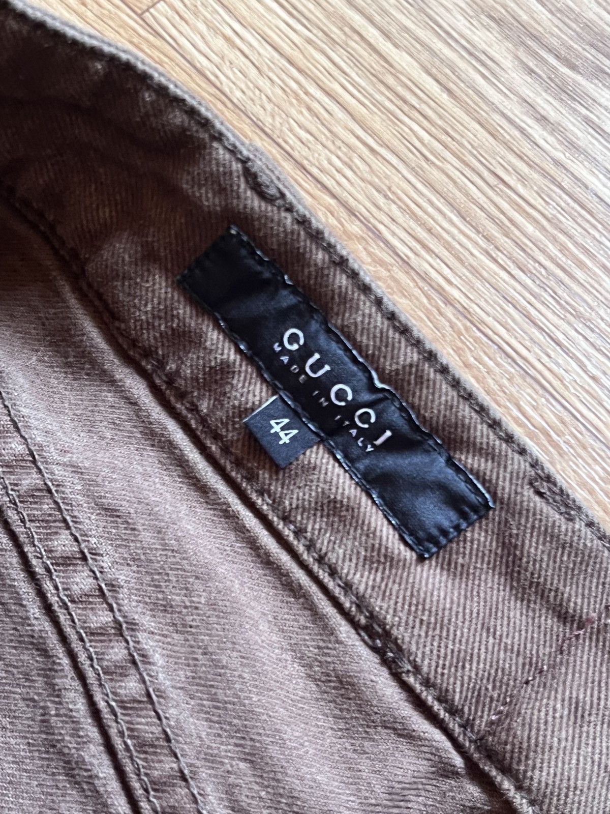 Gucci 2000s rare gucci boot cut jeans by tom ford archival Size 32" / US 10 / IT 46 - 10 Thumbnail