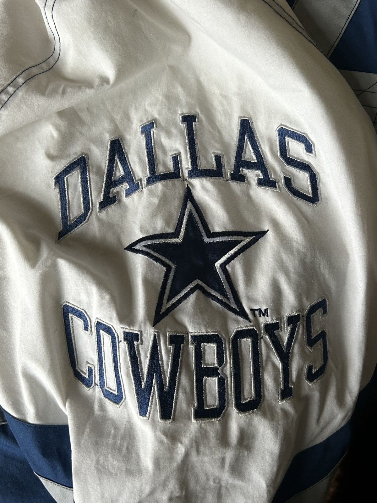 NFL × Starter Starter Dallas Cowboys Windbreaker Size US XL / EU 56 / 4 - 5 Thumbnail