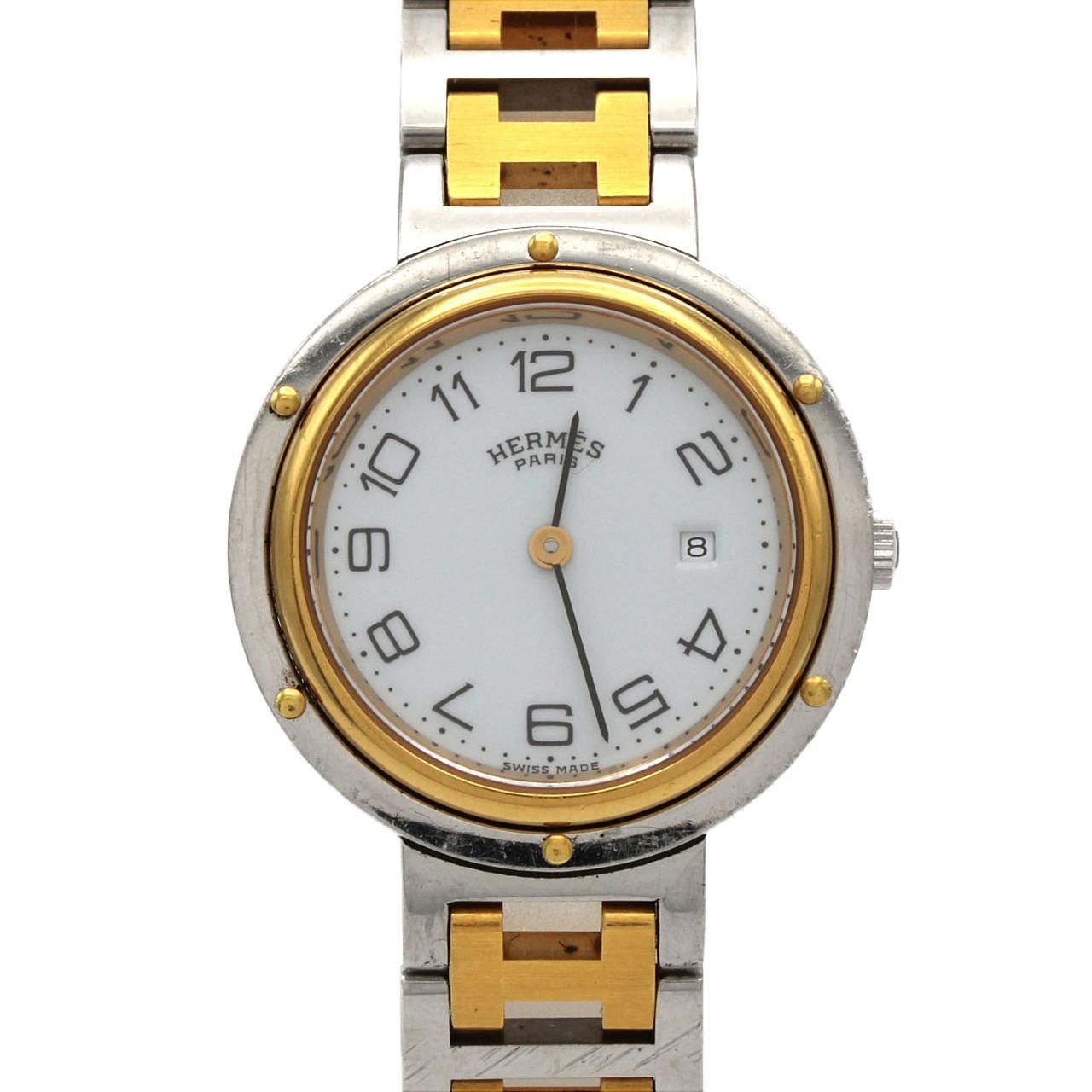 Hermes Hermes Hermes Clipper Quartz Metal Quartz DUTY FREE for USA Size ONE SIZE - 1 Thumbnail