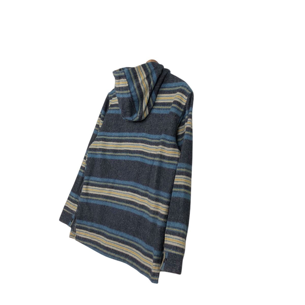 Japanese Brand 📌Vintage Wool Button Jacket Guy Country Striped Design Size US M / EU 48-50 / 2 - 7 Thumbnail