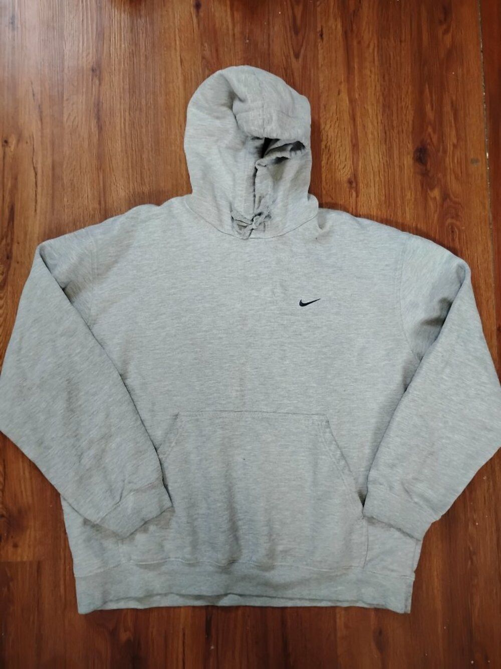 Nike Vintage Y2K Nike Small Swoosh Hoodie Sweatshirt Size US XL / EU 56 / 4 - 2 Thumbnail