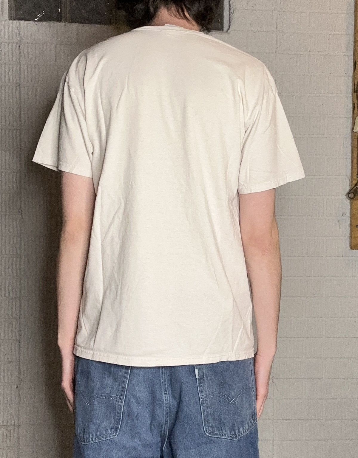 Nike Y2K 2000s Nike Silver Tag T Shirt Size US XL / EU 56 / 4 - 2 Thumbnail