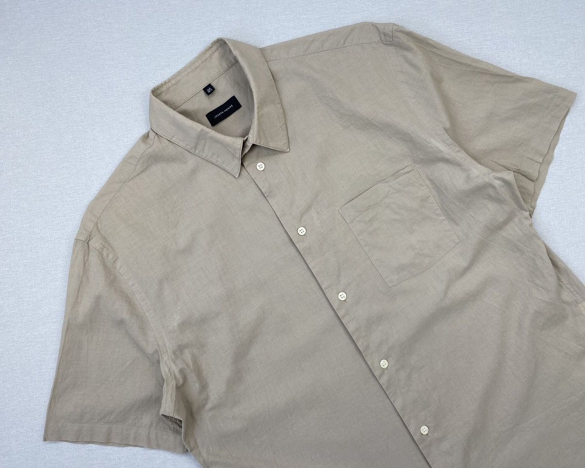JOSEPH HOMME Men’s Joseph Homme Short Sleeve Shirt size 42 16 1/2 Size US L / EU 52-54 / 3 - 2 Thumbnail