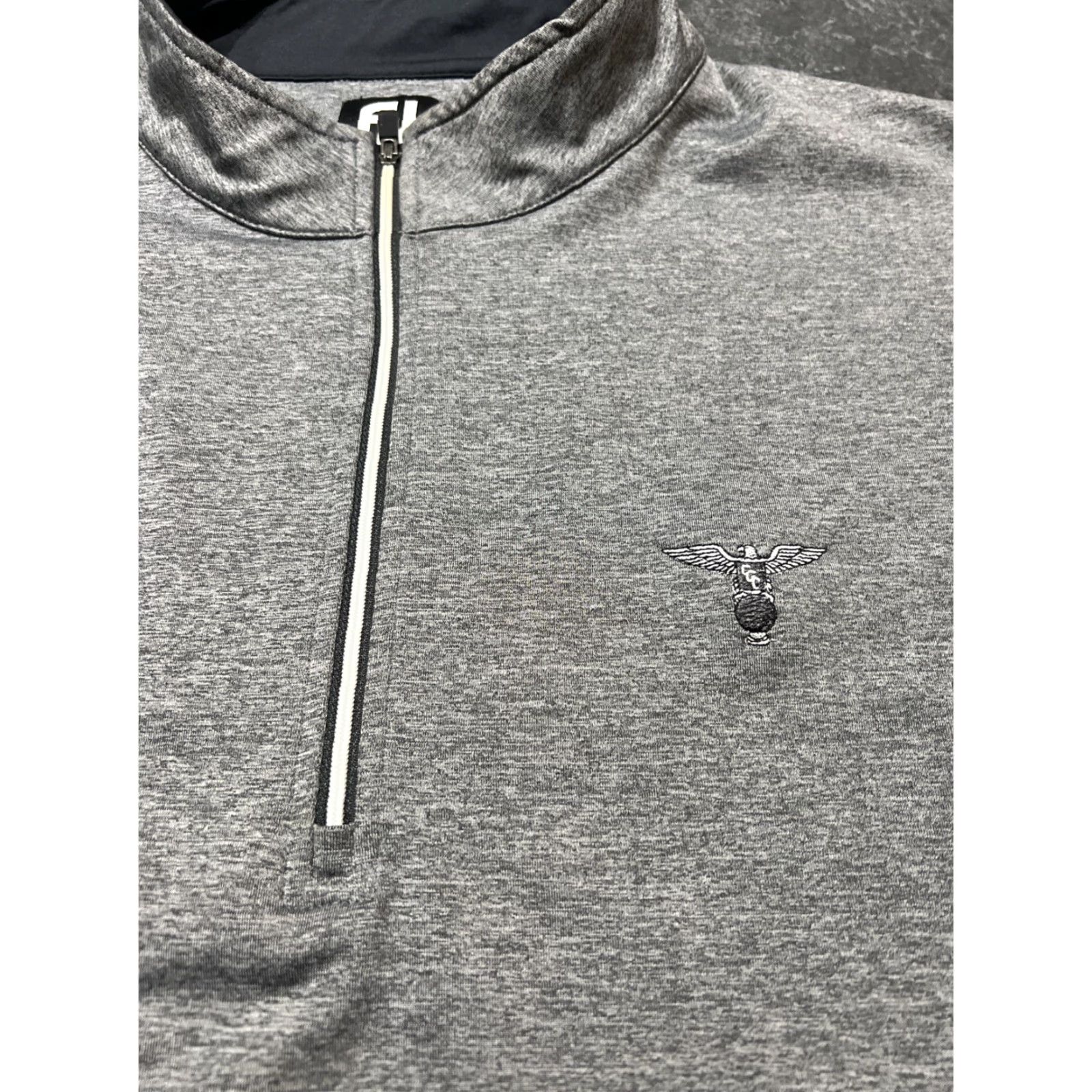 Footjoy FootJoy Vest Mens Performance 1/4 Zip Golf Sleeveless Gray XL Size US XL / EU 56 / 4 - 4 Thumbnail