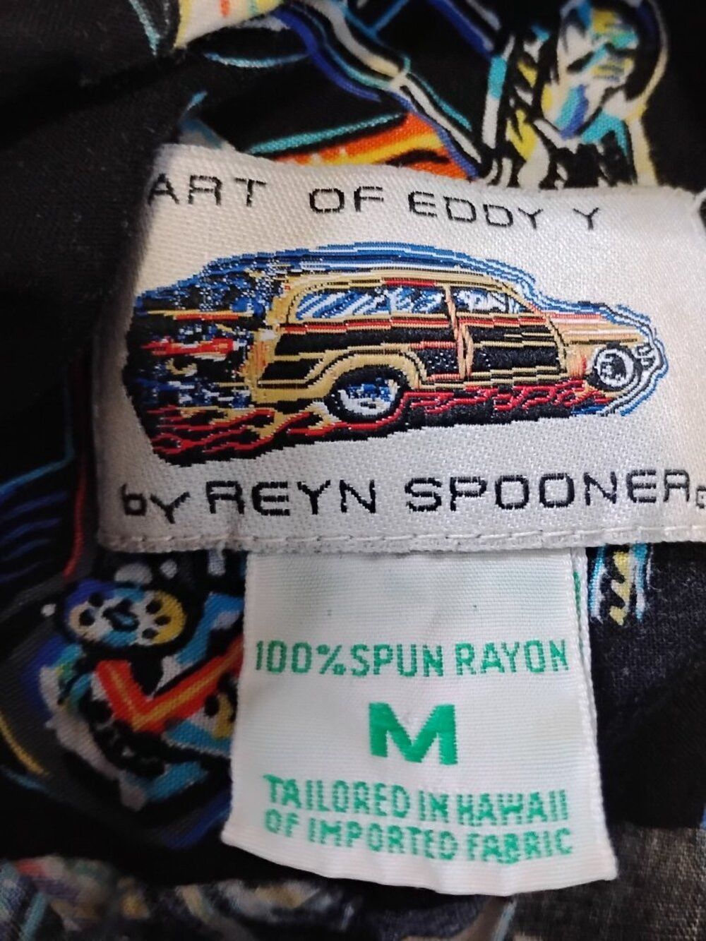 Reyn Spooner Vintage Reyn Spooner Art Eddy Y Motorcycle Hawaiian Shirt Size US M / EU 48-50 / 2 - 3 Thumbnail