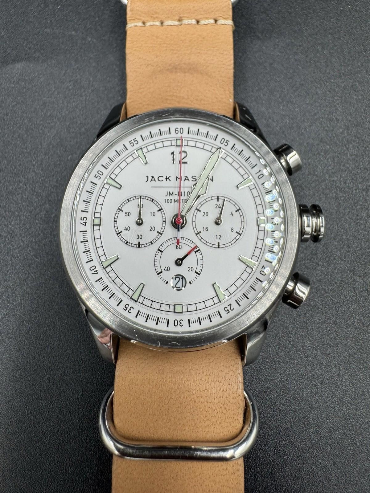 Other Jack Mason Nautical Chronograph Men's Watch Model JM-N102-10 Size ONE SIZE - 4 Thumbnail