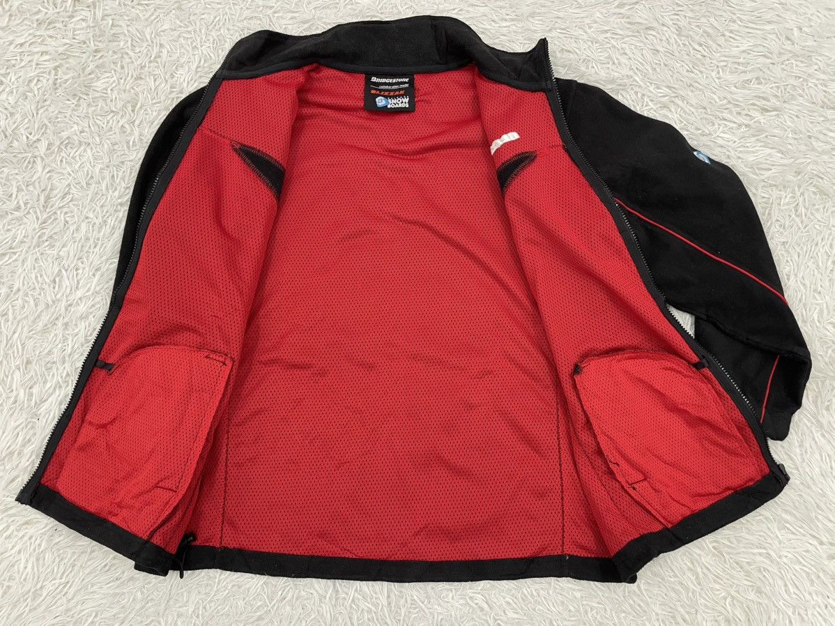 Japanese Brand Bridgestone Blizzak Salomon Snowboards Fleece Jacket Size US L / EU 52-54 / 3 - 9 Thumbnail