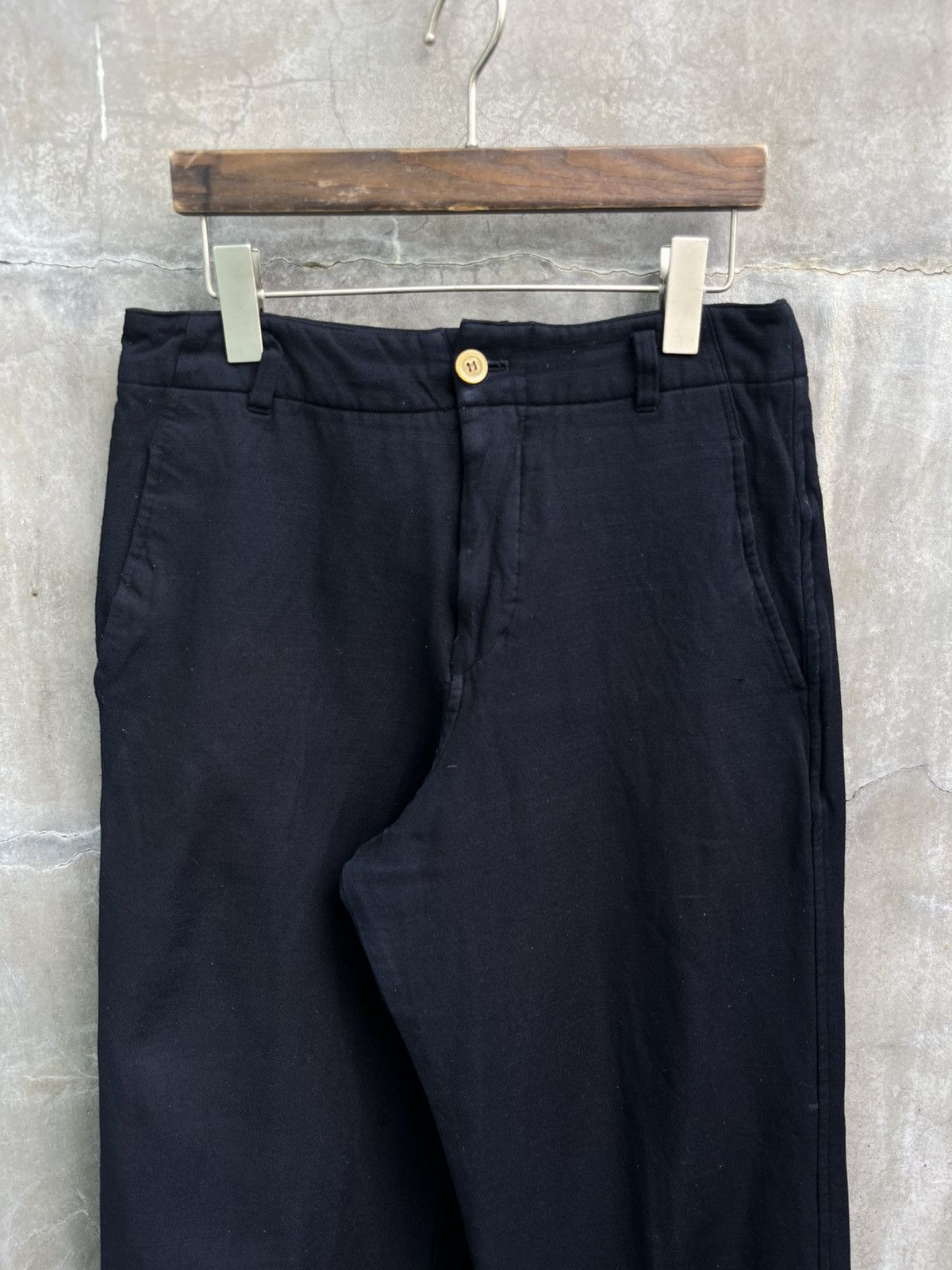 Comme des Garcons Wool Wide Legged Trousers Size US 31 - 2 Thumbnail
