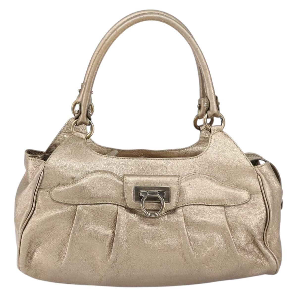Salvatore Ferragamo Salvatore Ferragamo Gancini Tote Leather Size ONE SIZE - 1 Thumbnail