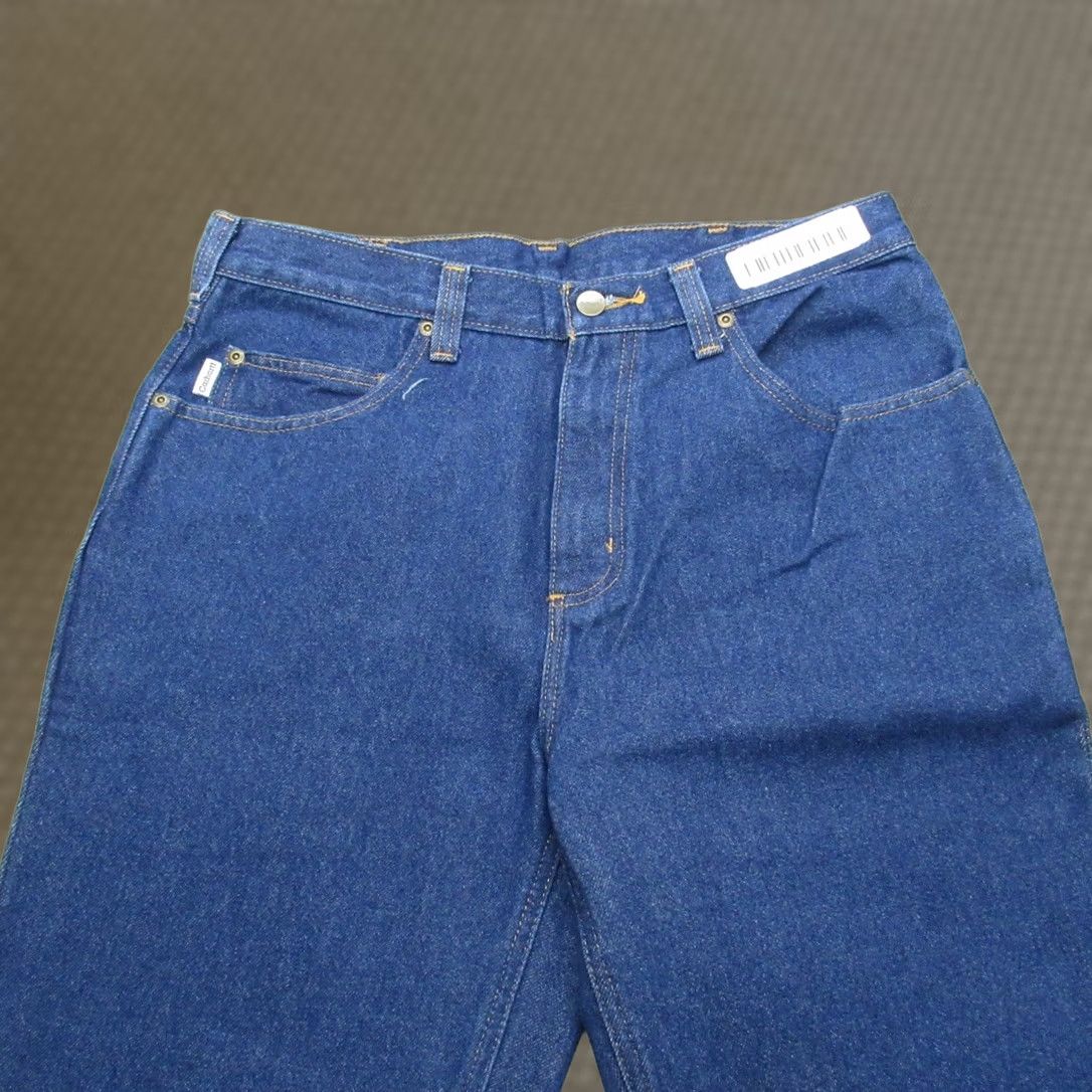Carhartt Carhartt Jeans Men 32x36 Denim Relaxed Bootcut 5-Pocket solid Blue Cotton Heavy New Size US 32 / EU 48 - 1 Thumbnail