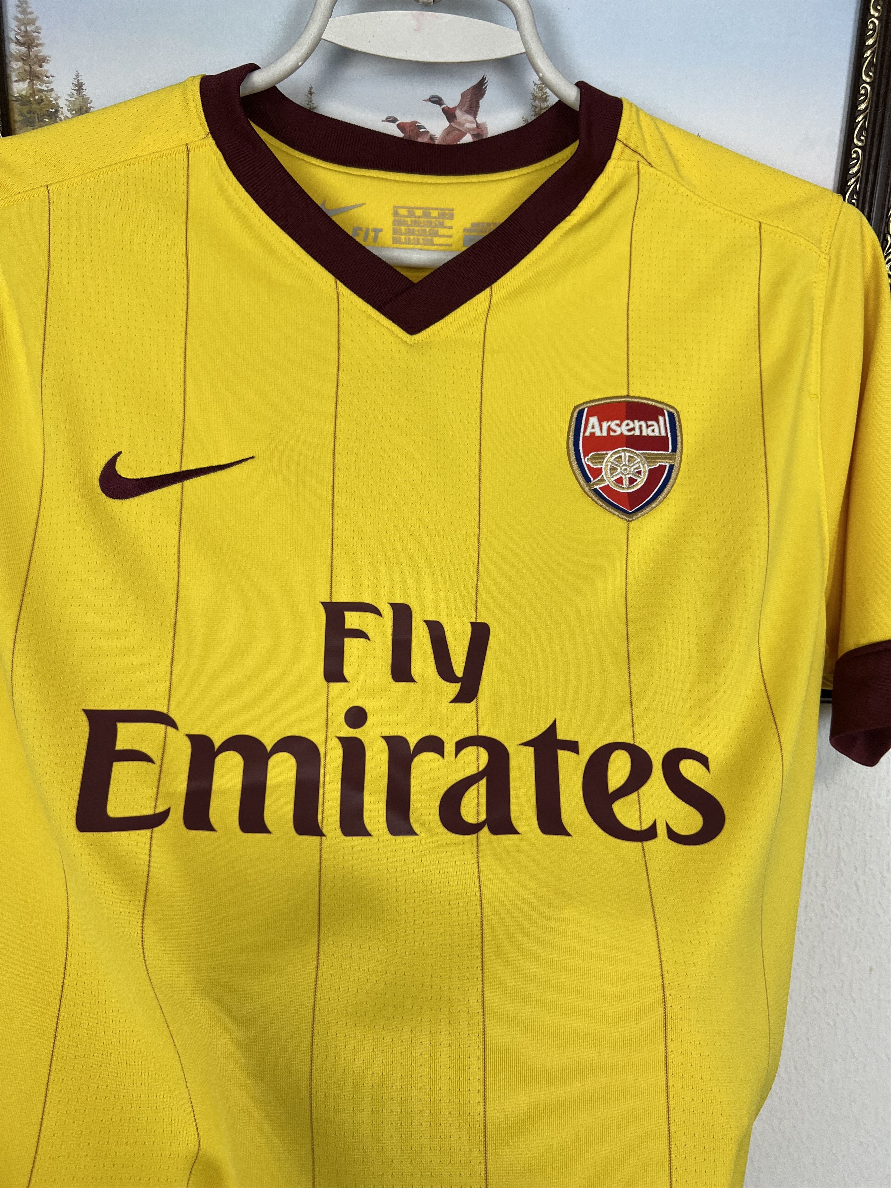 Nike Arsenal football shirt Soccer #29 Chamakh Nike Tee Hype Size US XS / EU 42 / 0 - 3 Thumbnail