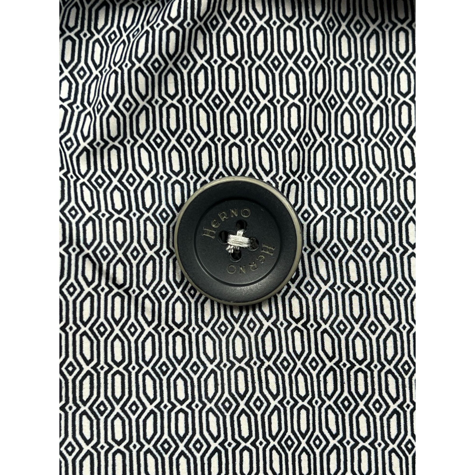 Herno Herno Patterned Nylon Trench Coat (Y0720) Size US S / EU 44-46 / 1 - 4 Thumbnail