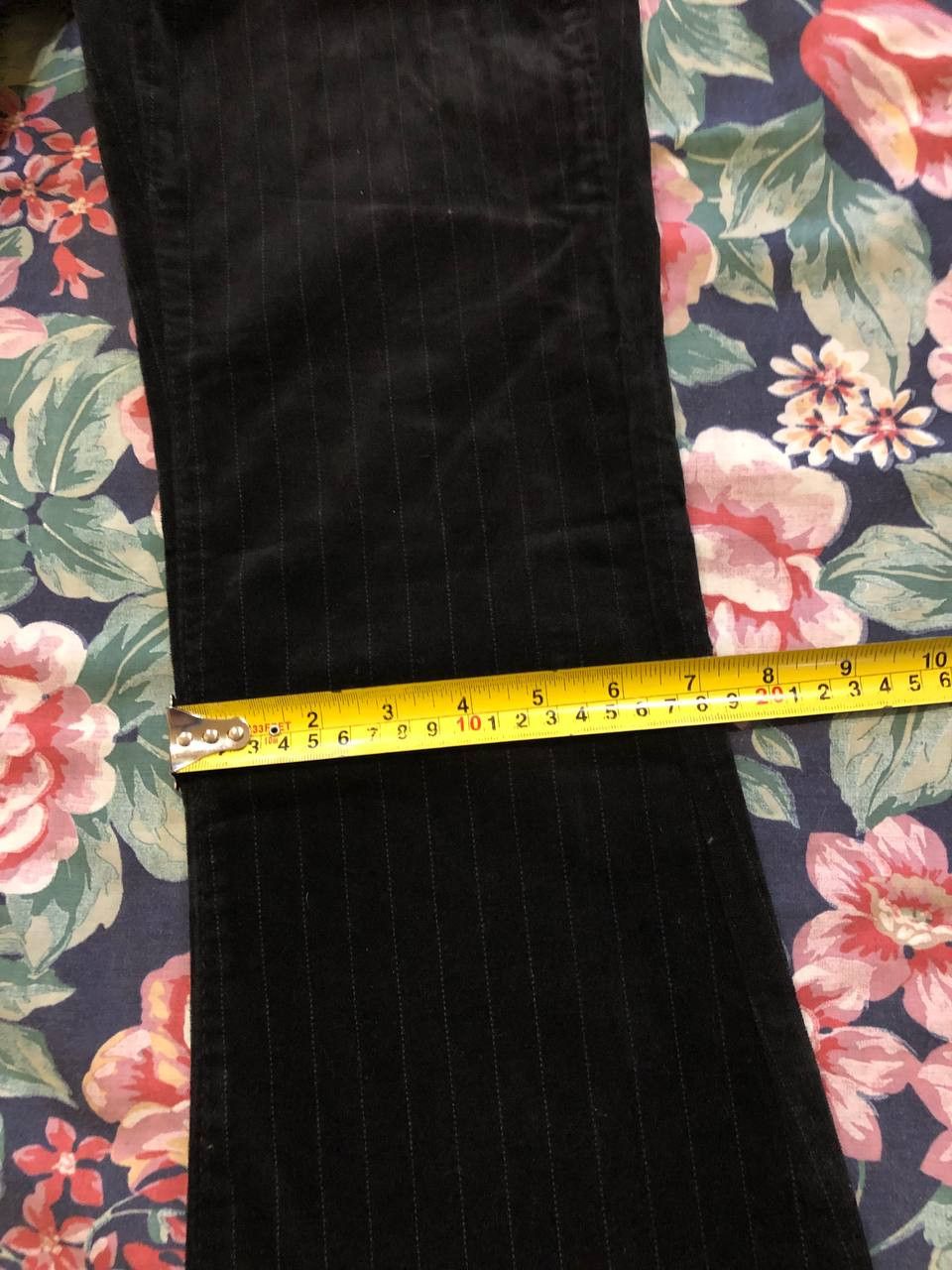 Dolce & Gabbana Black Pants luxury Dolce&Gabbana Y2K logo Vintage Size 27" / US 4 / IT 40 - 15 Thumbnail