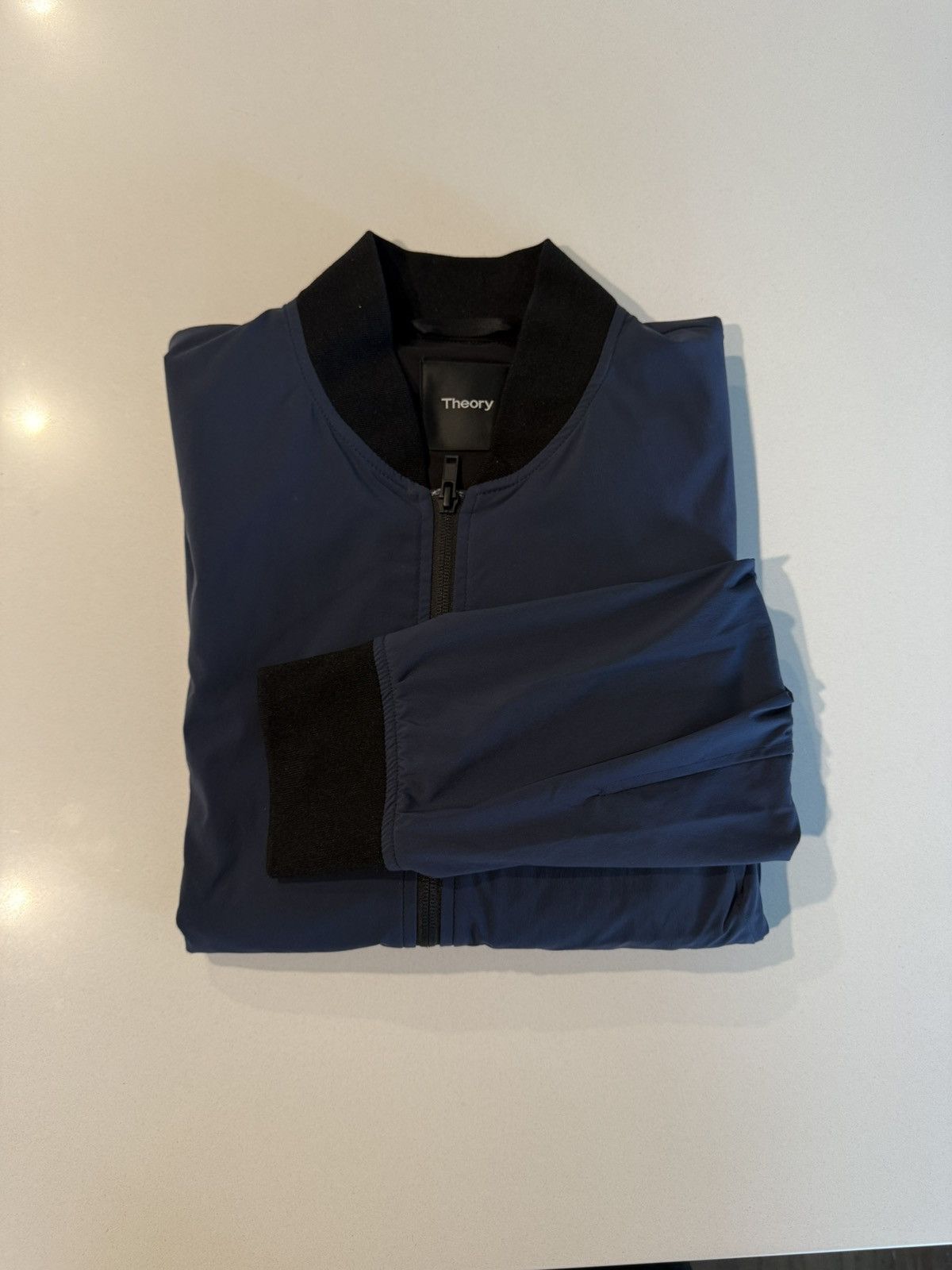 Theory Blue Theory Light Bomber Size US XS / EU 42 / 0 - 1 Thumbnail
