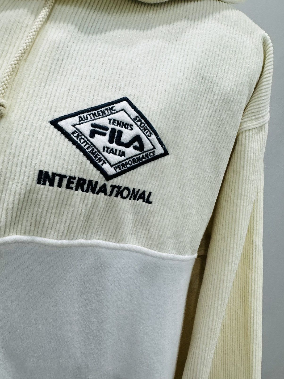 Fila × Vintage Vintage Fila International hoodie Size US L / EU 52-54 / 3 - 7 Thumbnail